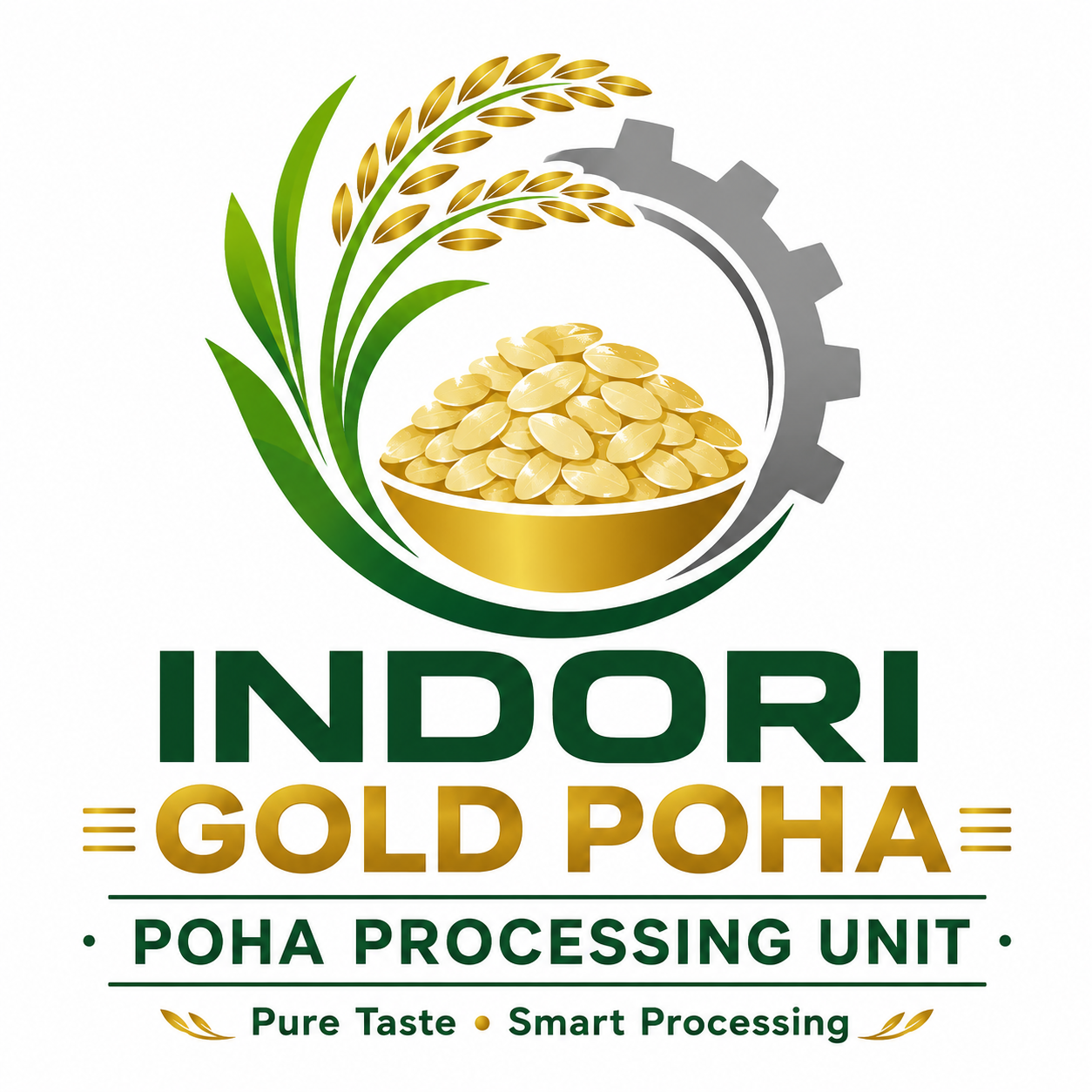 INDORI GOLD POHA logo